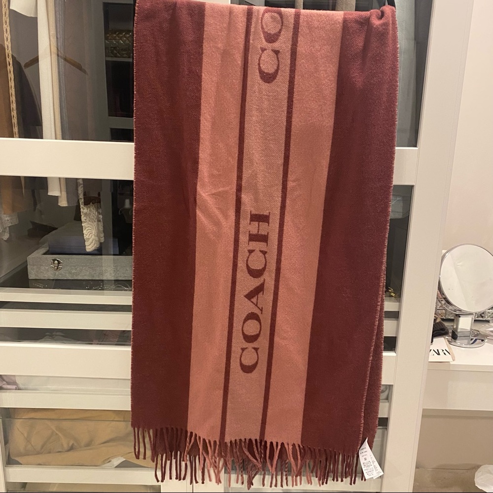 COPY - Coach large size Wool scarf
